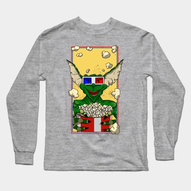 Gremlins Long Sleeve T-Shirt by ArtOfJHammond